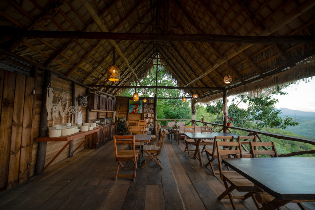 The social area